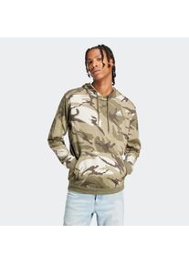 Herren Kapuzensweatshirt "M BL CAMO HD", grün, sportlich, Gr. S, adidas Sportswear, Obermaterial: 70% Baumwolle, 30% Polyester, Sweatshirts