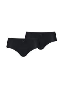 Puma Damen Hipster "Puma WOMEN SEAMLESS HIPSTER", Gr. L, schwarz, Microfaser, Obermaterial: 83% Polyamid, 17% Elasthan, unifarben, Unterhosen,