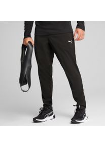 Puma Herren Trainingshose "M TAD ESSENTIALS WOVEN TAPERED PANT", schwarz, sportlich, Gr. XXL, Obermaterial: 100% Polyester, Hosen