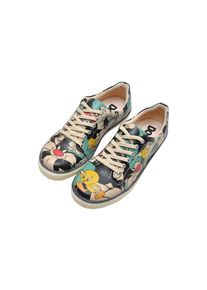 DOGO Damen Sneaker "Sneaker The Wise Owl Damen Sneaker / Female", Gr. 39, schwarz, Lederimitat, Schuhe, Vegan
