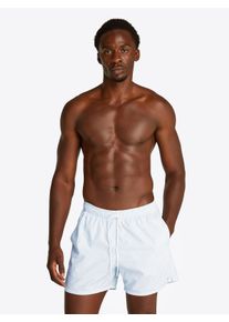 Herren Badeshorts "MEDIUM DRAWSTRING PRINT"illustrated wave sweet blau, casual, Gr. S, Tommy Hilfiger Swimwear, Paisleymuster, Polyamid, Badehosen,