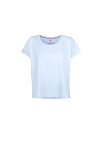 LIEBLINGSSTÜCK LIEBLINGSSTÜCK Damen Rundhalsshirt "CamilaEp", blau, modisch, Gr. XL, unifarben, clean, Jersey, Obermaterial: 100% Baumwolle, Shirts, aus reiner