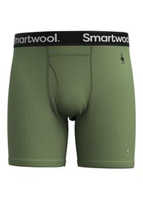 Kurze Unterhose Smartwool Merino Boxer Brief Boxed Herren (Gr L |oliv)