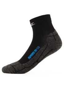 P.A.C. RN 30 Running Light Laufsocken Herren (Gr 40-43 |schwarz)