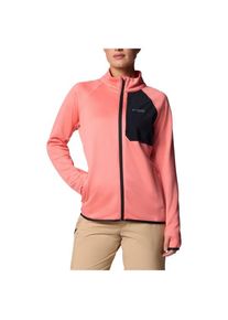 Columbia Triple Canyon Grid Fleece Full Zip Fleecejacke Damen (Gr L |rot)