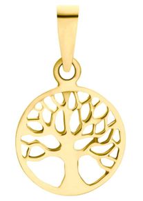 Amor Damen Ketten-Anhänger "2034075", Gelbgold 750, 0,42 g, gold, Gelbgold 750, Schmuckanhänger