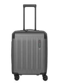 Travelite Hartschalen-Trolley "DYNAMIIC, verschiedene Größen und Farben", grau, ABS, unifarben mit Farbeinsätzen, Koffer, Hartschalen-Koffer auch in