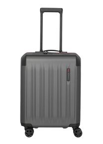 Travelite Hartschalen-Trolley "DYNAMIIC, verschiedene Größen und Farben", grau, ABS, unifarben mit Farbeinsätzen, Koffer, Hartschalen-Koffer auch in