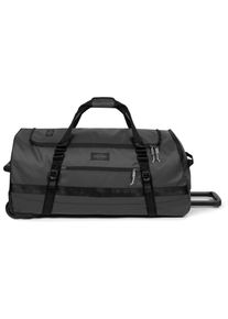 Eastpak Weichgepäck-Trolley "DUFFEL PACK WHEEL L TARP BLACK2", schwarz, Polyester, Koffer, Reisetasche mit Rollen Weichgepäck Koffer Aufgabegepäck