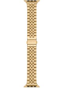 Michael Kors Smartwatch-Armband "Apple Strap", KOMPATIBEL MIT SERIE 1, 2, 3, 4, 5, 6, 7 und 8 Apple Watch , gold, Edelstahl, Uhrenarmbänder,