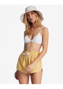 Billabong Damen Shorts "Road Trippin", gold, Gr. XL, [Hauptstoff] 60% Baumwolle, 40% Viskose, Hosen