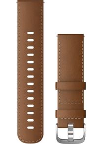 Garmin Uhrenarmband "Wechselarmband 22 mm Leder", 28cm, braun, Leder, Uhrenarmbänder