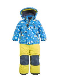 Kinder Skianzug "FISW 34 MNS JCKT AND PNTS", blau, sportlich, Gr. 110, FIRST INSTINCT BY Killtec, Oberstoff: 100% Polyester, Futter: 100% Polyester,