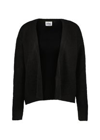 Blue Seven Damen Strickjacke "Blue Seven Strickjacke", schwarz, Basic, Gr. 44, 76% Polyacryl, 21% Polyamid, 3% Elasthan, Strickjacken