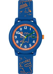 Lacoste Kinder Quarzuhr "Lacoste.12.12 KIDS", blau, Armbanduhren, Armbanduhr, Kinderuhr, Silikonarmband, Geschenkidee