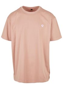 MisterTee Herren T-Shirt "MisterTee Unisex Summer Of Love Oversize Tee", gelb, casual, Gr. XS, unifarben, 100% Baumwolle, Shirts