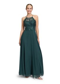 Vera Mont Damen Abendkleid "Vera Mont Abendkleid rückenfrei", grün, festlich, Gr. 38, Obermaterial: 100% Polyester. Besatz: 100% Polyamid. Futter: