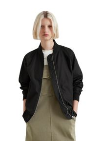 Marc O'Polo Damen Outdoorjacke "aus recyceltem Polyester-Twill", schwarz, casual, Gr. XS, MARC O'POLO DENIM, unifarben, Obermaterial: 100% Polyester; Füllung: