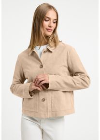 Frieda & Freddies New York Damen Lederjacke "Leather Jacket / Carry", braun, casual, Gr. 36, FRIEDA & FREDDIES, unifarben, 100% Ziegenleder, Jacken
