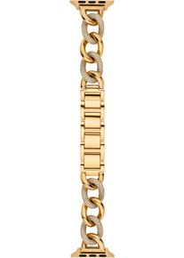 Michael Kors Smartwatch-Armband "Apple Strap", APPLE WATCHmit einem Gehäuse-Ø von 38/40/41mm oder 42/44/45/49mm, gold, Edelstahl, Uhrenarmbänder,
