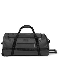 Eastpak Weichgepäck-Trolley "DUFFEL PACK WHEEL M TARP BLACK2", schwarz, Polyester, unifarben, Koffer, Reisetasche mit Rollen Weichgepäck Koffer