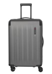 Travelite Hartschalen-Trolley "DYNAMIIC, verschiedene Größen und Farben", grau, ABS, unifarben mit Farbeinsätzen, Koffer, Hartschalen-Koffer auch in