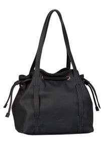 Gabor Damen Shopper "Malu", schwarz, Polyurethan (PU), Taschen