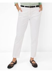 Brax Damen 3/4-Hose "Style MARON S", weiß, Gr. 18, 78% Baumwolle, 19% Lyocell, 3% Elasthan, Hosen