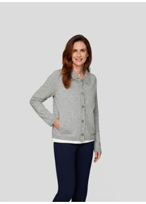 Rabe Damen Strickjacke "Strickjacke", grau, feminin, Gr. 48, unifarben, 50%Wolle 30%Polyamid 20%Modal, Strickjacken