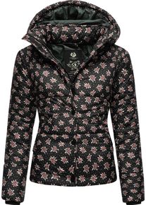 Ragwear Damen Steppjacke "Relive Remake", schwarz, casual, Gr. L, Obermaterial: 100% Polyester (recycelt), Innenfutter: 100% Polyester (recycelt),