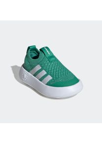 Slip-On Sneaker "BUBBLECOMFY KIDS", adidas Sportswear, Gr. 23semi court grün, cloud weiß, core schwarz, Textil, sportlich, Schuhe, für Kinder