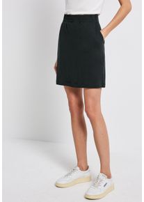 Street One Damen Minirockpine grove grün, casual, Gr. 46, unifarben, Stoff, 95% Viskose, 5% Elasthan, Röcke, mit Elastikbund