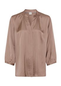 Brax Damen Kurzarmbluse "Style VALEA", grau, Gr. 38, 100% Viskose, Blusen
