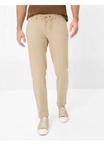 Brax Herren Chinohose "Style PHIL", beige, Gr. 34, 66% Polyester, 28% Viskose, 6% Elasthan, Hosen