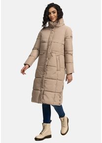 Navahoo Damen Wintermantel "Der Wahnsinn 14", grau, modisch, Gr. XXXL, Obermaterial: 100% Polyester (recycelt), Futter: 100% Polyester, Wattierung: