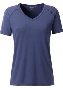 LPO Damen Funktionsshirt "Damen Funktionsshirt Amira"757, coastal fjord meliertcoastal fjord meliert, Gr. 46, 94% Polyester, 6% Elasthan, Shirts