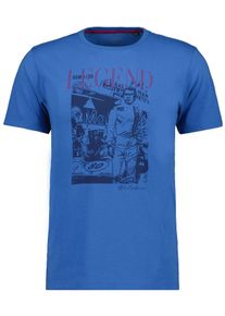 Ragman Herren T-Shirt, blau, casual, Gr. XL, Baumwolle, Shirts
