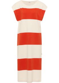 Mustang Damen Maxikleid "Damen Style Vivian", rot, Gr. L, 95% Baumwolle, 5% Elasthan, Kleider