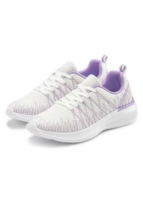 Vivance Damen Sneaker, Gr. 37, weiß, Obermaterial: 100% Textilmaterial. Futter: 100% Textilmaterial. Decksohle: 100% Textilmaterial. Laufsohle: 100%
