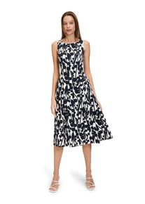 Vera Mont Damen Cocktailkleid "Vera Mont Cocktailkleid mit Print", blau, feminin, Gr. 36, Obermaterial: 90% Polyester, 10% Elasthan. Futter: 100%
