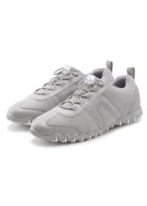 Vivance Damen Sneaker, Gr. 41, grau, Obermaterial: 50% Lederimitat, 50% Textilmaterial. Futter: 100% Textilmaterial. Decksohle: 100% Textilmaterial.