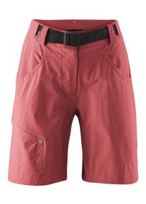 Gonso Damen Fahrradhose "Mira Basic", lila, Gr. 42, 90% Polyamid, 10% Elastan, Hosen, kurze Damen Radhose mit Sitzpolster, wasserabweisend, inkl.