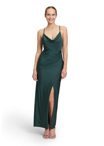 Vera Mont Damen Abendkleid "Vera Mont Abendkleid figurbetont", grün, feminin, Gr. 44, Satin, Obermaterial: 81% Polyamid, 19% Elasthan. Besatz: 100%