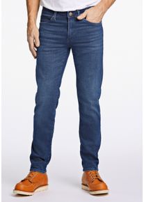Bison Herren 5-Pocket-Jeans "Bison Jeans", blau, Gr. 38, Oberstoff: 97% Baumwolle (Bio), 3% Elasthan, Jeans