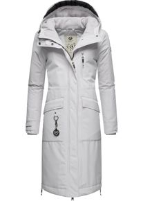 Ragwear Damen Wintermantel "Refutura Remake", grau, casual, Gr. M, Obermaterial: 100% Polyester (recycelt), Futter: 100% Polyester (recycelt),