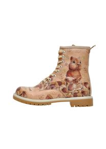 DOGO Damen Schnürboots "Boots There Is Always Hope Damen Boots / Female", Gr. 38, braun, Lederimitat, Schuhe, Vegan