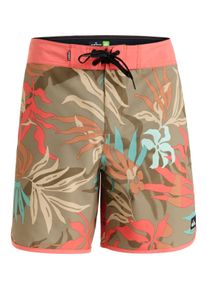 Quiksilver Herren Boardshorts "Surfsilk Scallop 18""aloe blauweed, Gr. 38, 88% Polyester, 12% Elasthan, Hosen