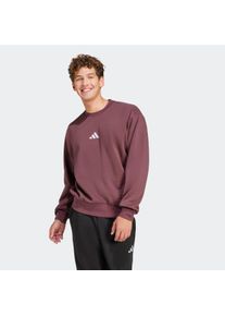 Herren Sweatshirt "M FEELCOZY SWT", rot, sportlich, Gr. XL, adidas Sportswear, Obermaterial: 70% Baumwolle, 30% Polyester, Sweatshirts