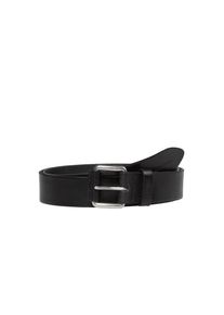 Marc O'Polo MARC O'POLO Damen Ledergürtel "mit robuster Metallschließe", schwarz, Gr. 105, unifarben, Rindsleder, Gürtel