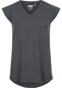 LPO Damen Funktionsshirt "Damen Funktionstop Anabel"asphalt melange, Gr. 48, 94% Polyester, 6% Elasthan, Shirts